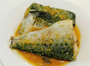 Foto resep Saba Miso (Simmered Mackerel in Miso Sauce)