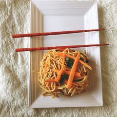 Vegetable sphagetti A picture of Vegetable sphagetti.