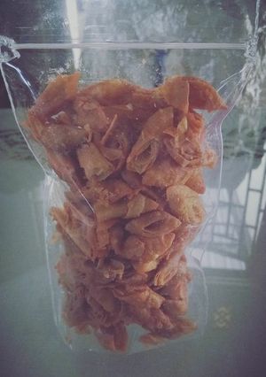 Foto resep Cemilan Kulit Lumpia Crispy