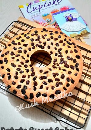 Foto resep Potato Sweet Cake (Cake Ubi Jalar) Kismis