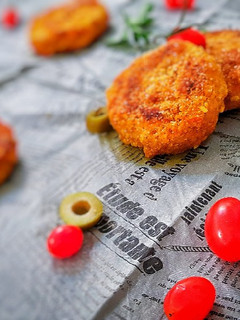 عکسی از دستور ناگت مرغ