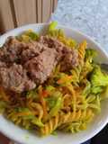 Pasta con verduras