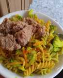 Pasta con verduras