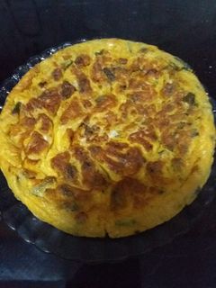 Una foto de Tortilla de espárragos