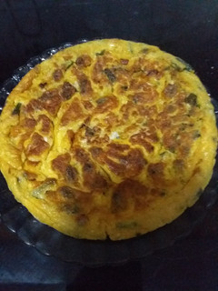 Una foto de Tortilla de espárragos