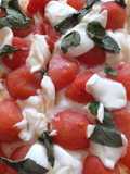 Pizza senza glutine con pomodorini