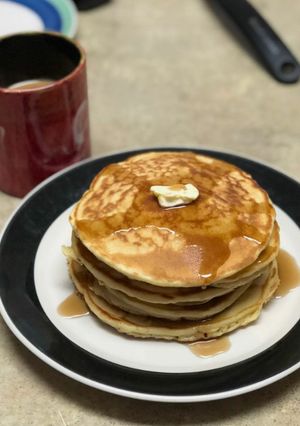 Foto resep Pancake Plain