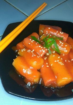 Foto resep Tteokbokki tanpa gouchujang