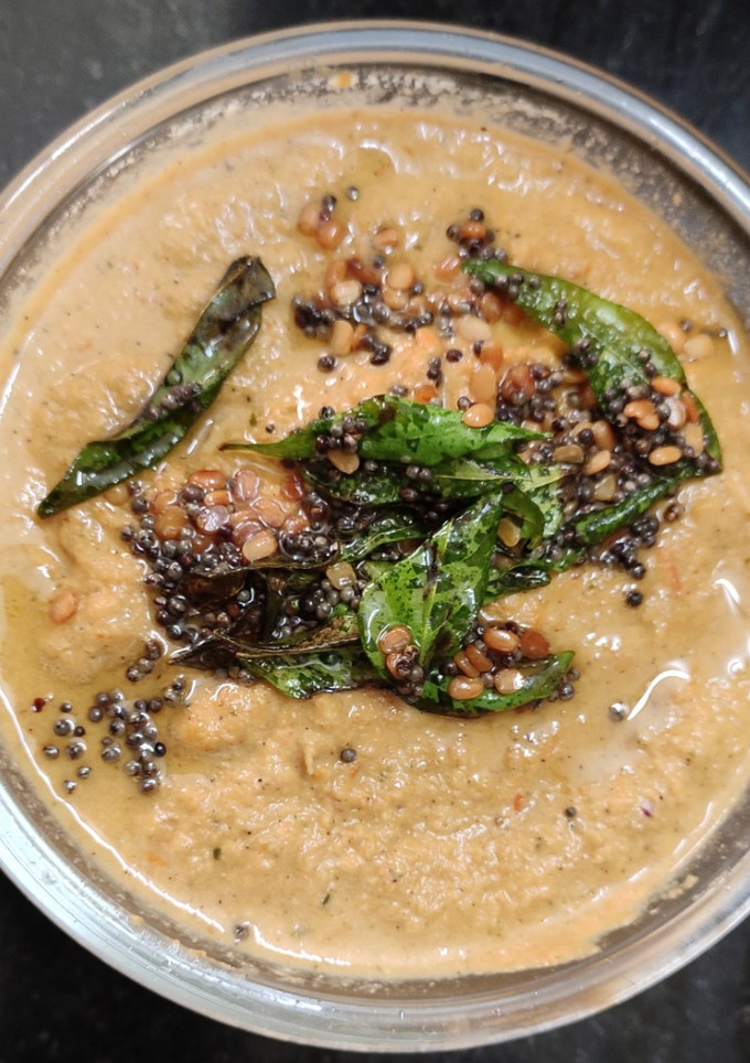 டொமாட்டோ வேர்க்கடலை சட்னி (Tomato Groundnut chutney) செய்முறை முக்கிய புகைப்படம்
