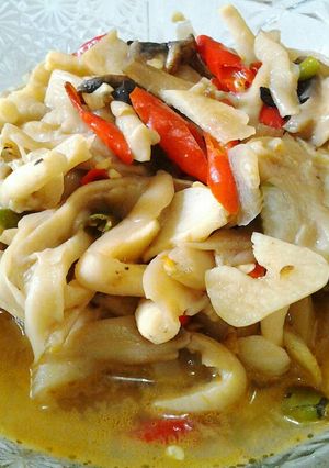 Foto resep Tumis Jamur Tiram Pedas