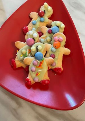 Une photo de 🎅☃️🎄Biscuits🍥 de noël 🎄
