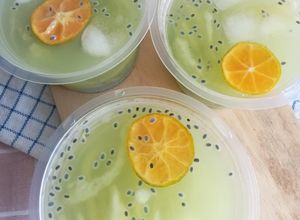 Foto resep Es Kuwut Melon
