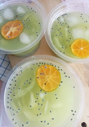 Foto resep Es Kuwut Melon