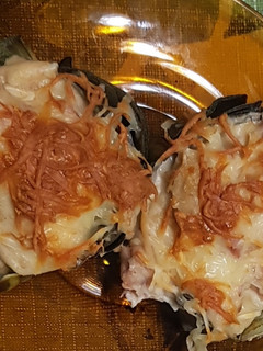 Una foto de Alcachofas rellenas de bechamel y jamón York