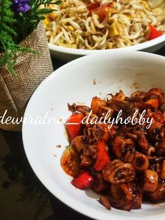 Foto resep Cumi Asin Pedas Manis