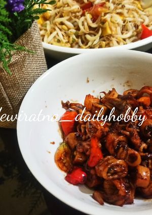 Foto resep Cumi Asin Pedas Manis