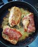Rollitos de pollo al horno
