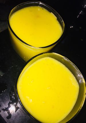 A picture of Mango milkshake.