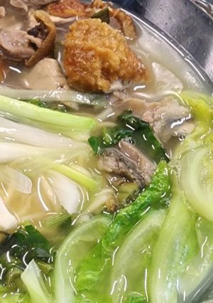 Hình của món Mỳ vịt quay.