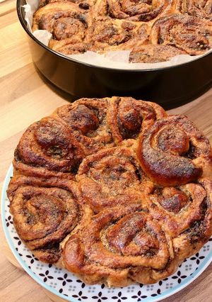Diós csiga torta recept fotója