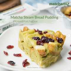 รูปของ Matcha Steam Bread Pudding