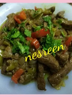 صورة لوصفة كبده اسكندراني