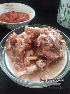 Foto resep 10.63 Gudeg nyemek iga sapi