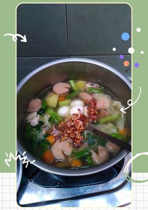 Foto resep Sayur Sop Ayam Rame