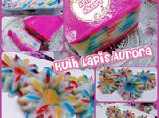 Gambar kuih lapis tepung ubi