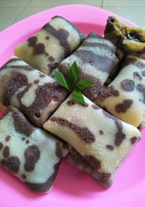 Foto resep Dadar GuLung Pisang CokLat Lumerr