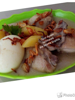 Foto resep Opor Ayam Putih