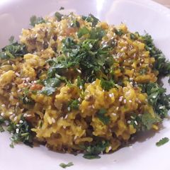 Til khichdi A picture of Til khichdi.