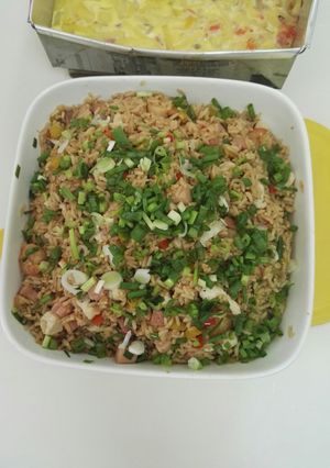 Una foto de Arroz chino