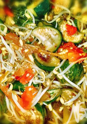Foto resep Tumis terong bulat + tauge