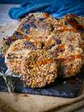 Medaglioni di zucca, noci e ricotta al forno