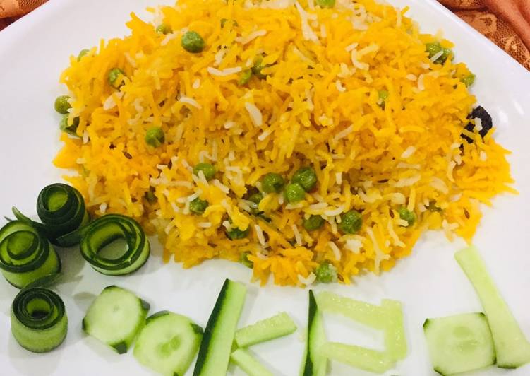 Steps to Make Ultimate Matar Chawal