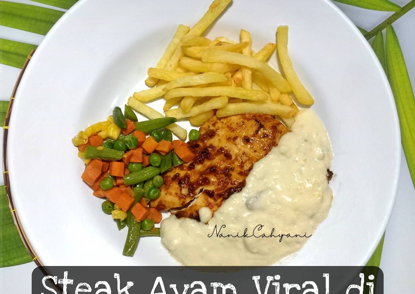 Steak Ayam Viral di Instagram