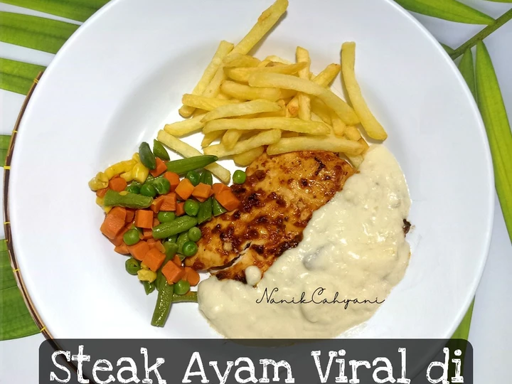 Cara Gampang Menyiapkan Resep Steak Ayam Viral di Instagram yang Lezat Sekali Anti Ribet, Lezat