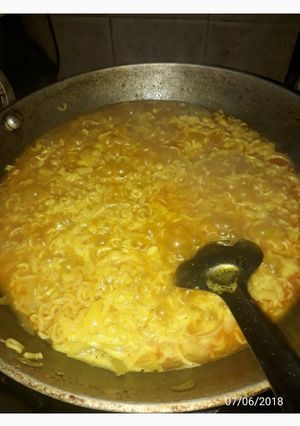 A picture of Tadka maggie.