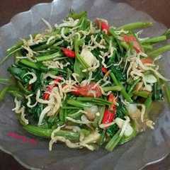 รูปของ Tumis kangkung teri medan