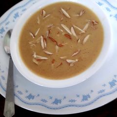 A picture of Besan kheer.