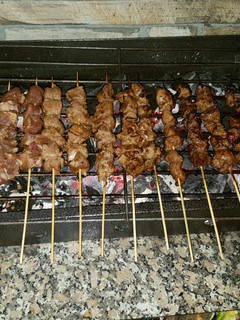 صورة لوصفة اسياخ لحم مشوي