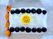 Una foto de yogurt natural