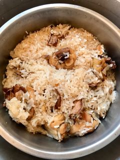 簡單-麻油雞米糕-暖心-家人的感恩思念 的食譜成品照片