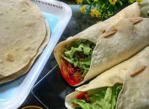 Foto resep 03.2022. Tortilla Homemade (Kulit Kebab Homemade)