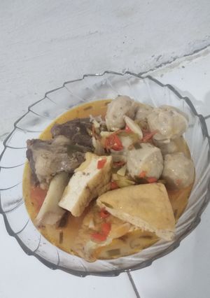 Foto resep Bakso tulangan kuah taichan