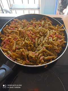 Una foto de Judías verdes con jamón
