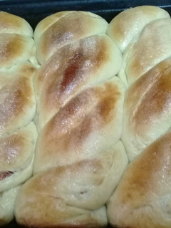 Una foto de Trenzas dulce rellenas