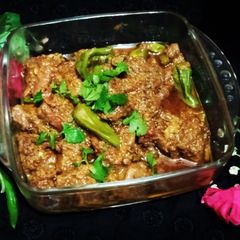 A picture of Beef karahi.