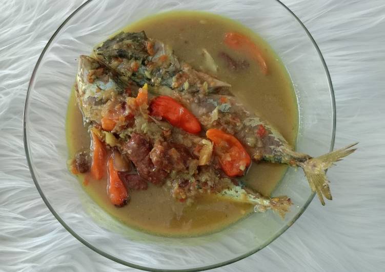 Cara membuat Asam Padeh ikan kembung yang lezat Untuk Jualan